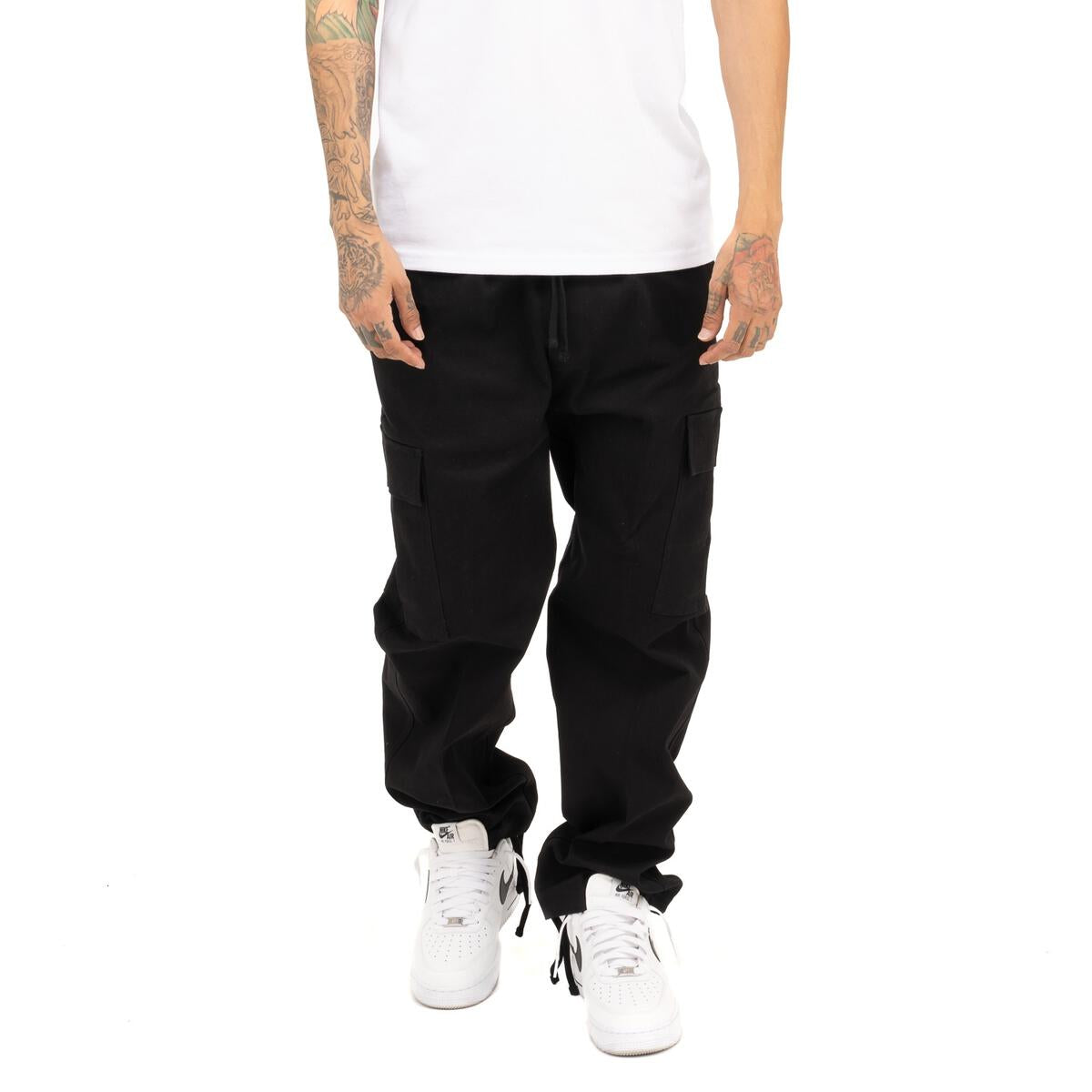 STRETCH TWILL CARGO LOUNGE PANT - Snag N' Style