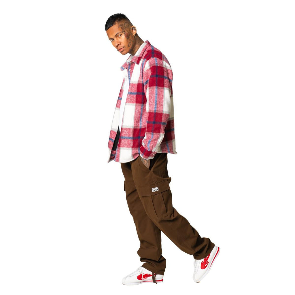 STRETCH TWILL CARGO LOUNGE PANT - Snag N' Style