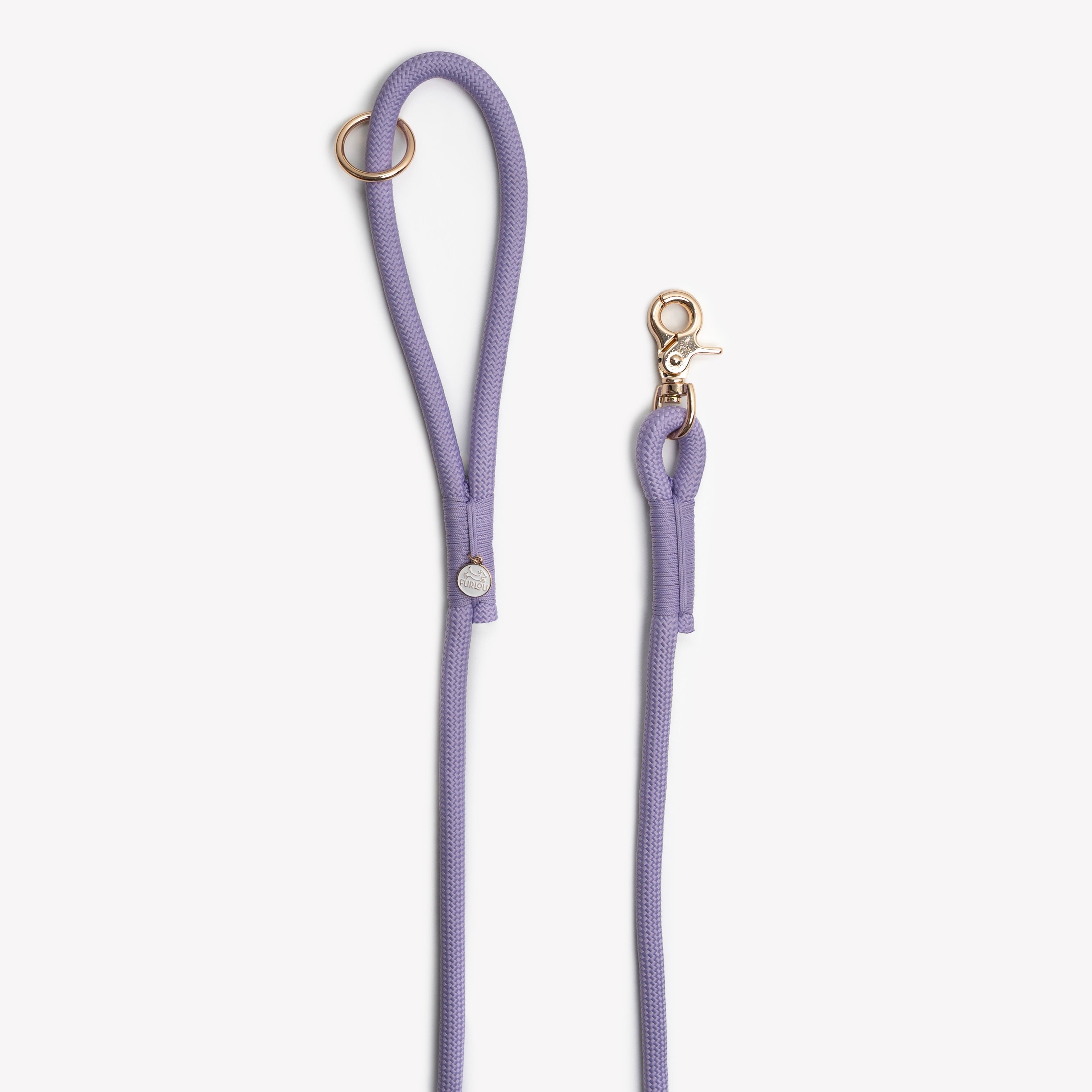 'Lavender' - Braided Rope Leash - Snag N' Style