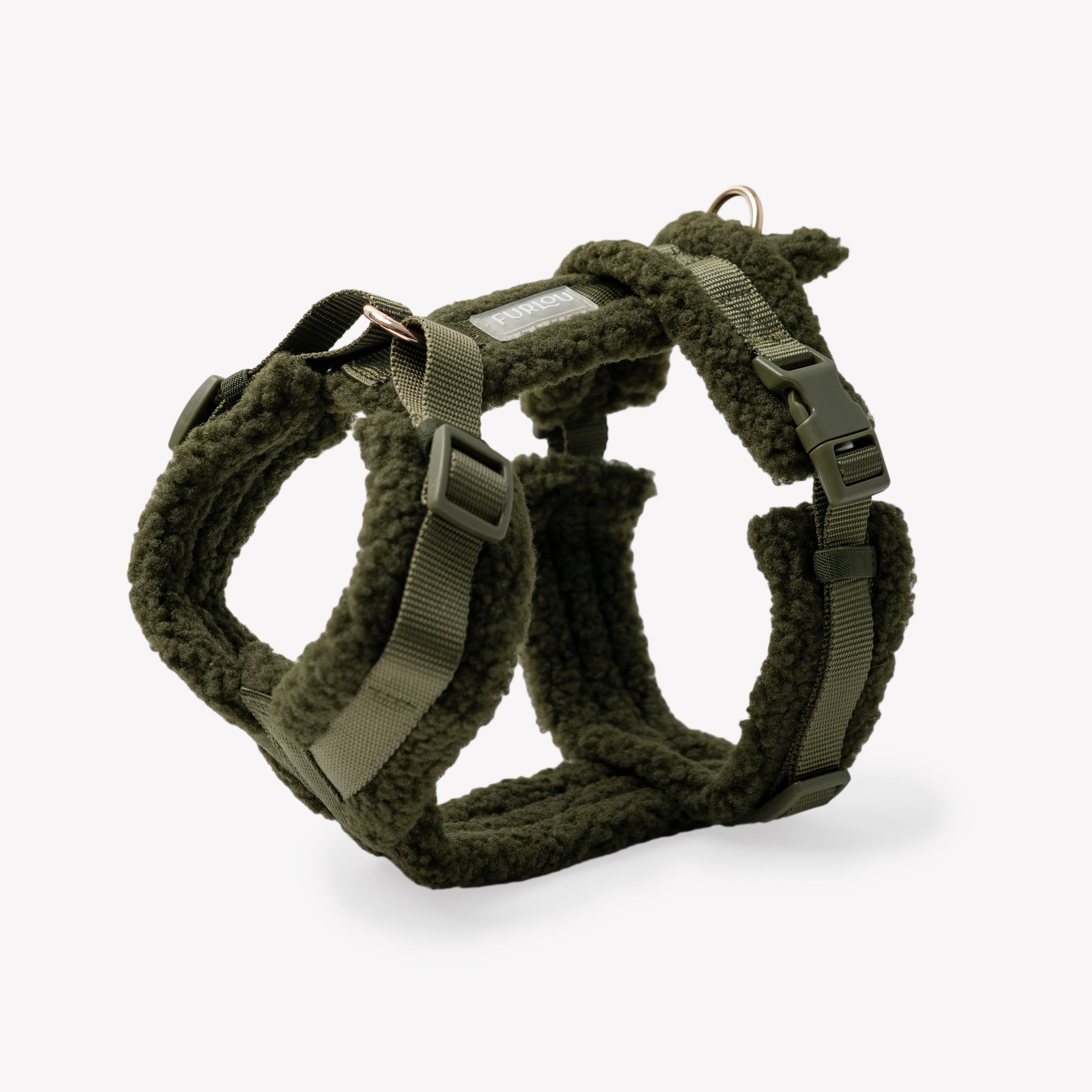 'Moss Green' - Sherpa Dog Harness - Snag N' Style