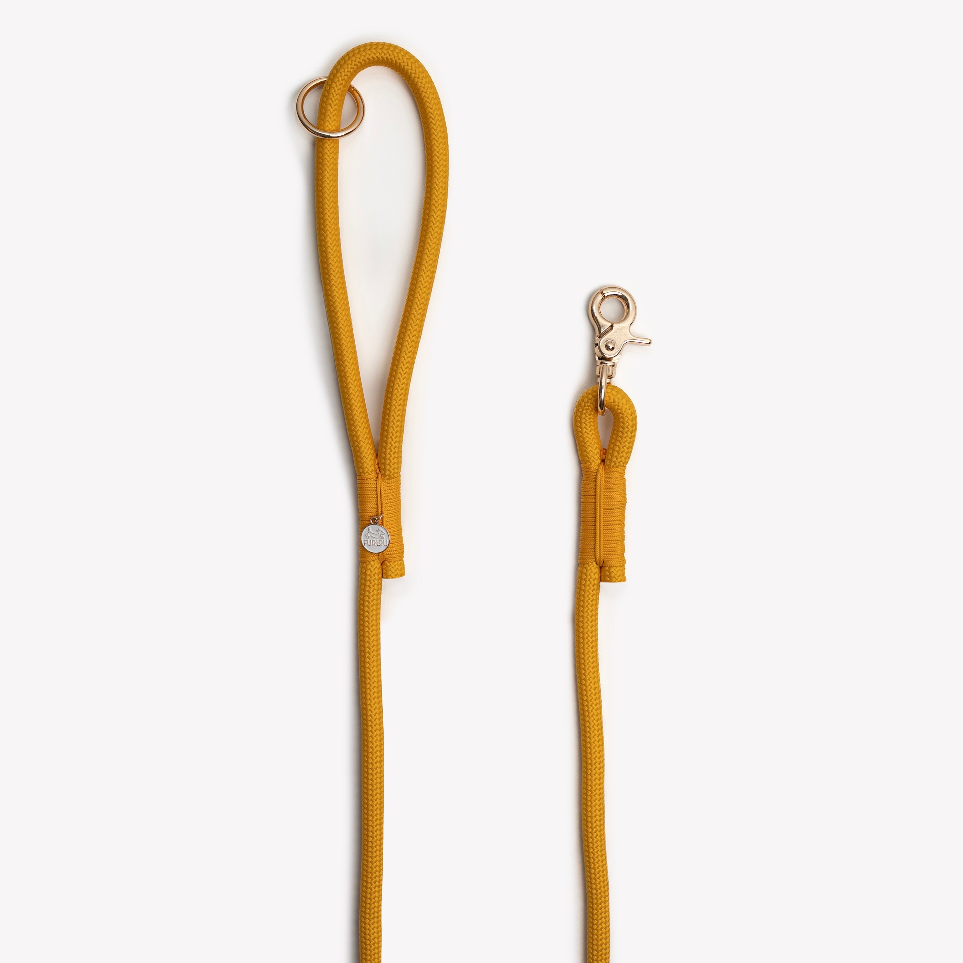 'Yellow' - Braided Rope Leash - Snag N' Style