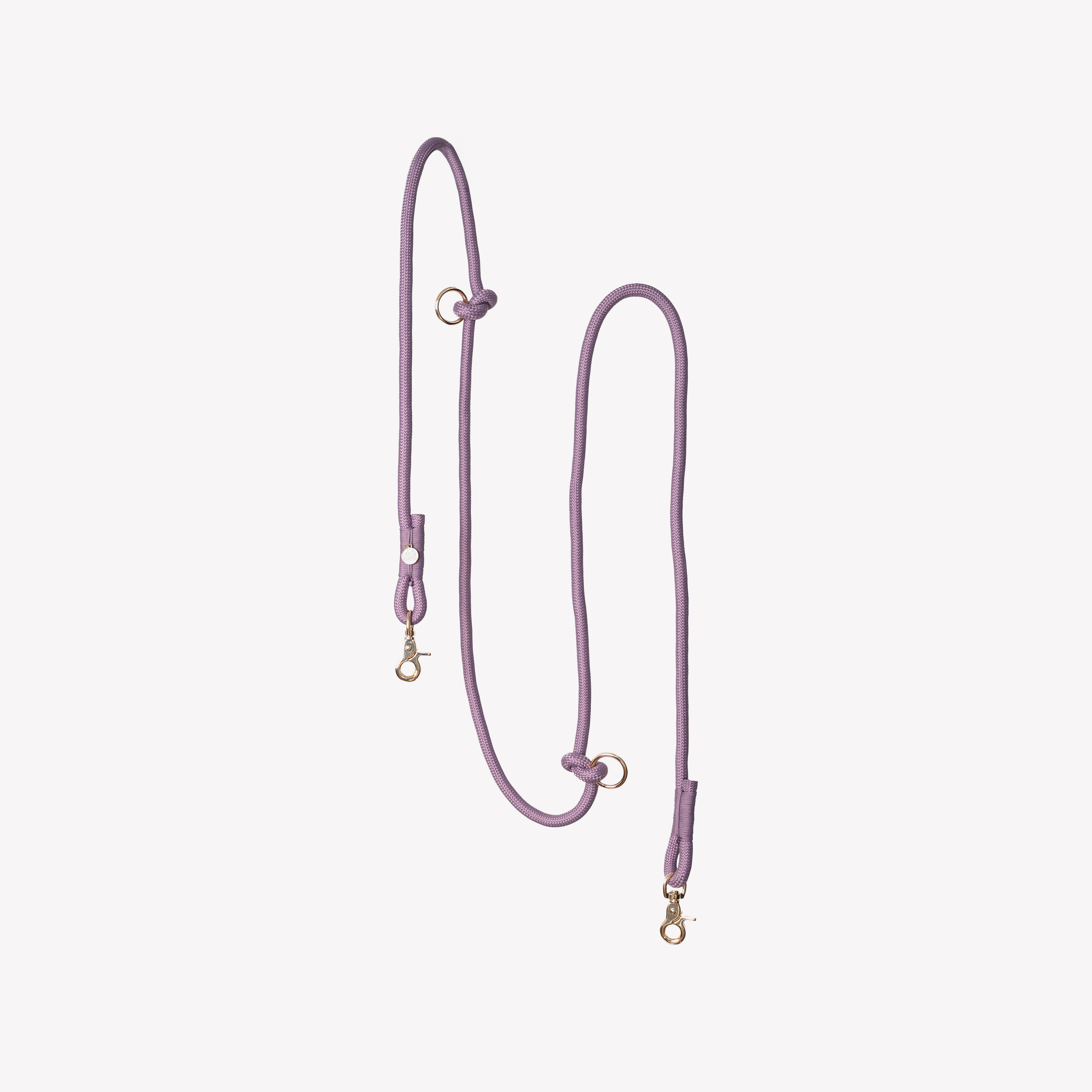 'Lilac' - Hands Free Braided Leash - Snag N' Style