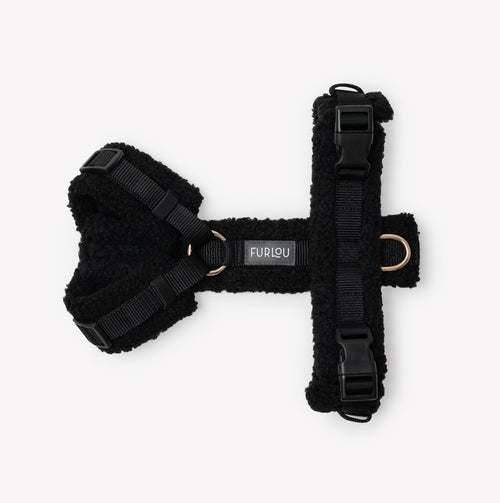 'Black' - Sherpa Dog Harness - Snag N' Style