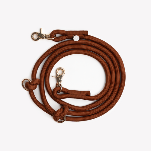 'Clay' - Hands Free Braided Leash - Snag N' Style