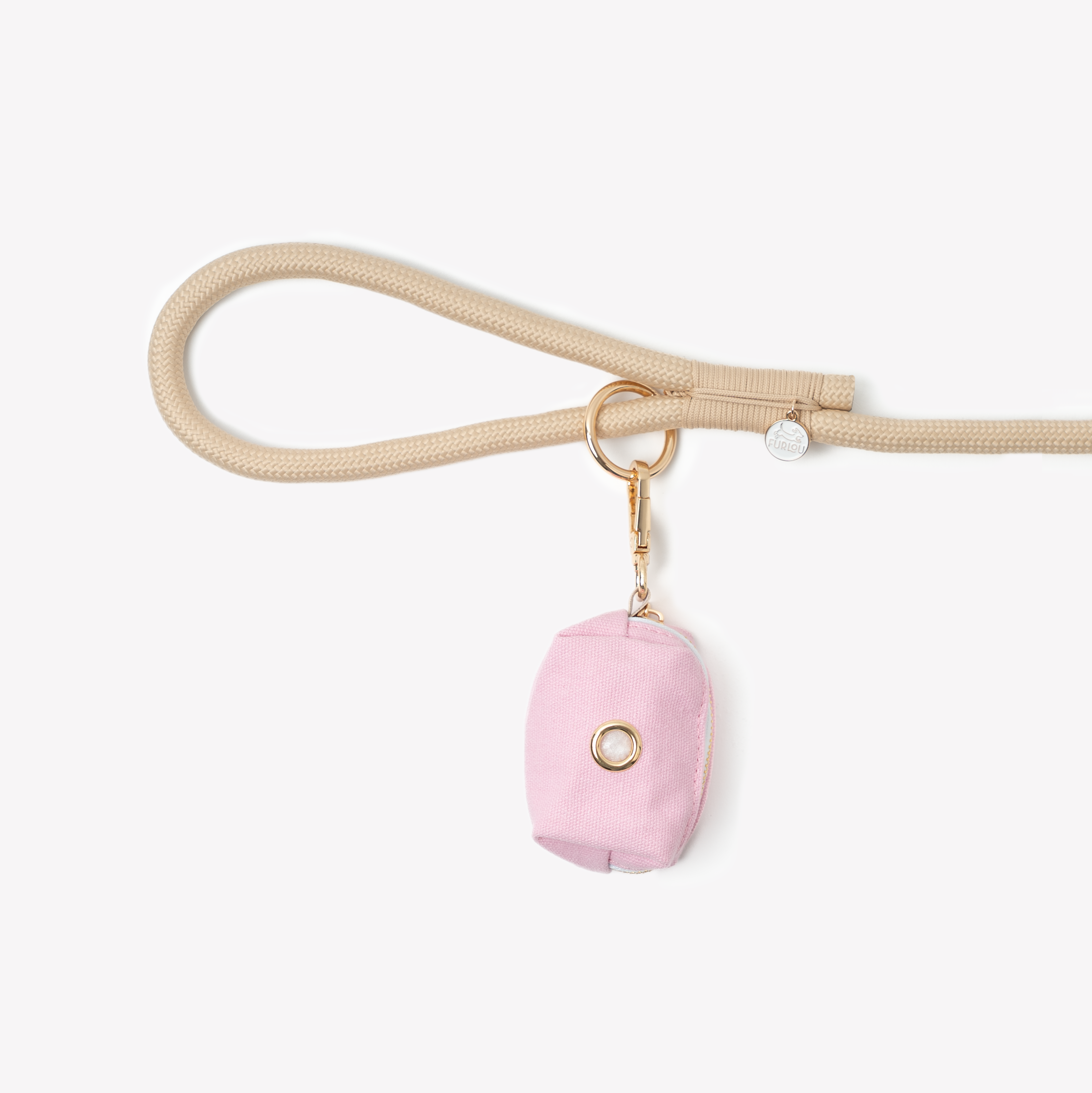 'Pink' - Poop Bag Holder - Snag N' Style