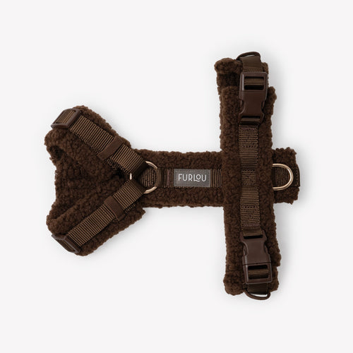 'Brown' - Sherpa Dog Harness - Snag N' Style