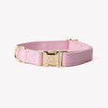 'Pink' - Canvas Dog Collar - Snag N' Style