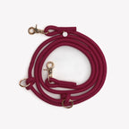 'Bordeaux' - Hands Free Braided Leash - Snag N' Style