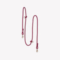 'Bordeaux' - Hands Free Braided Leash - Snag N' Style