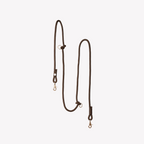 'Brown' - Hands Free Braided Leash - Snag N' Style