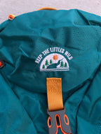 Kid’s (Ages 2 to 7) Teal Hiking Pack - Water Bladder Compatible Backpack for Young Hikers - Snag N' Style