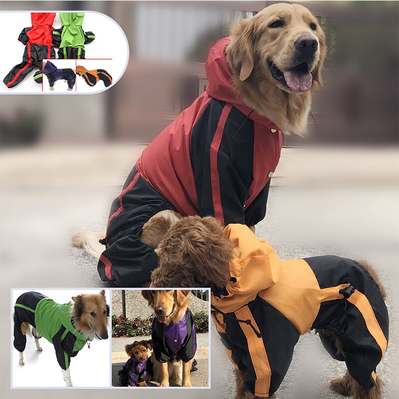 Large dog pet raincoat - Snag N' Style