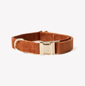 'Clay' - Velvet Dog Collar - Snag N' Style
