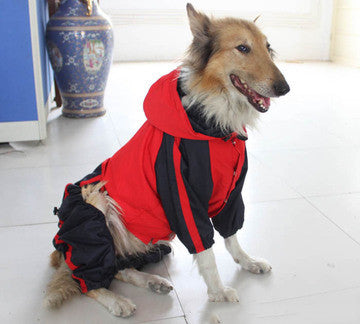 Large dog pet raincoat - Snag N' Style