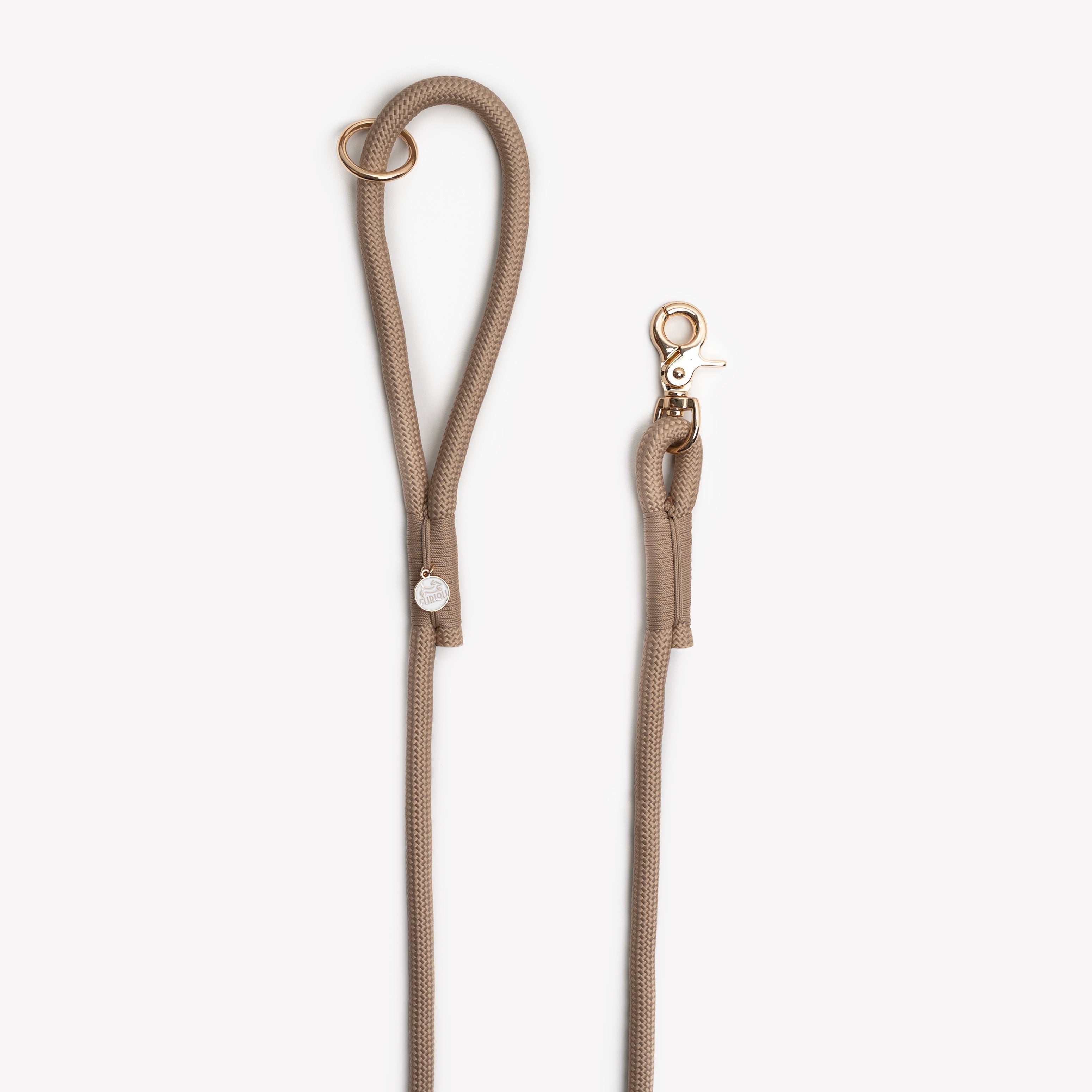 'Sand' - Braided Rope Leash - Snag N' Style