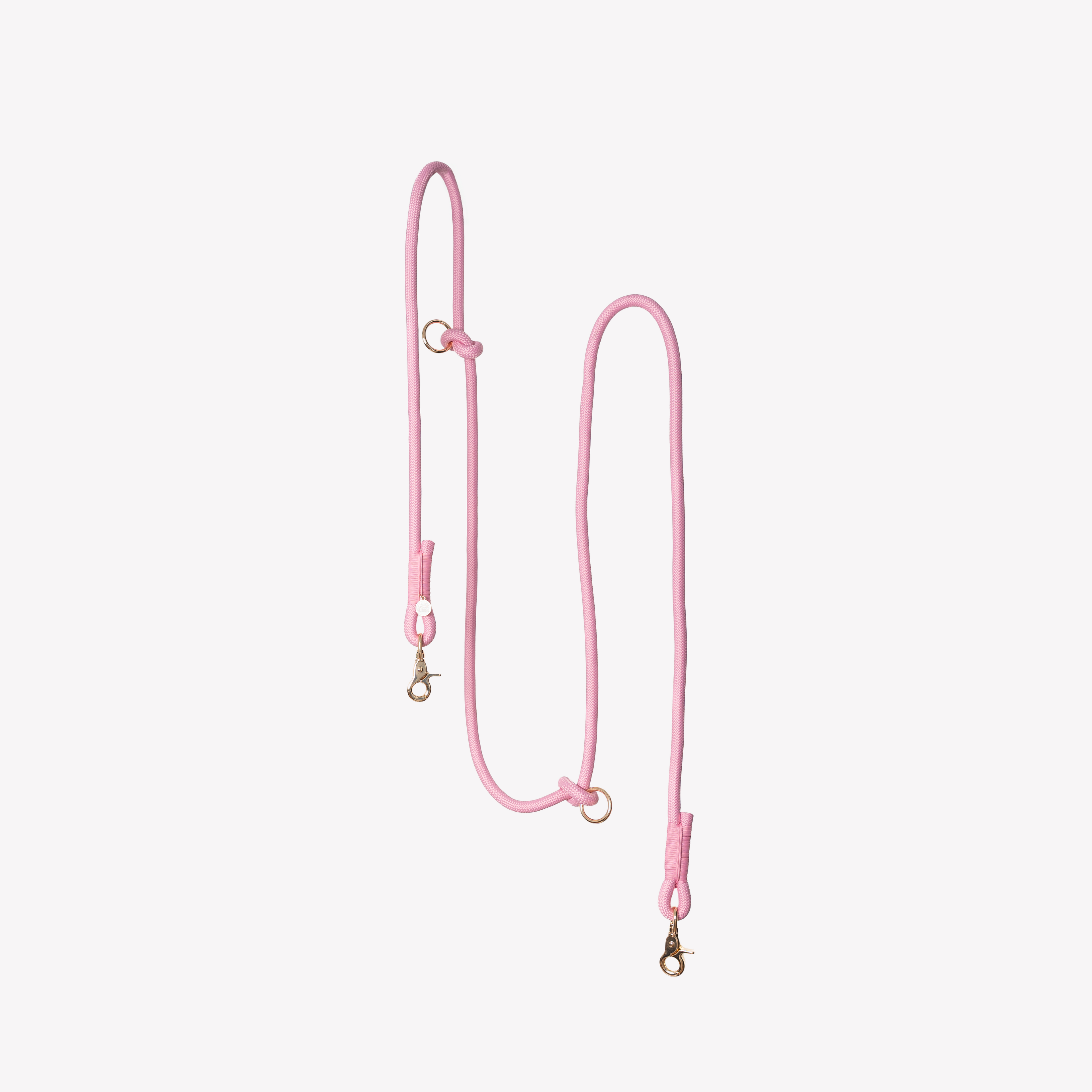 'Pink' - Hands Free Braided Leash - Snag N' Style