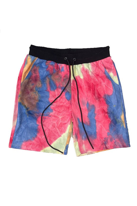 Weiv Mens Tye Dye Sweat Shorts - Snag N' Style