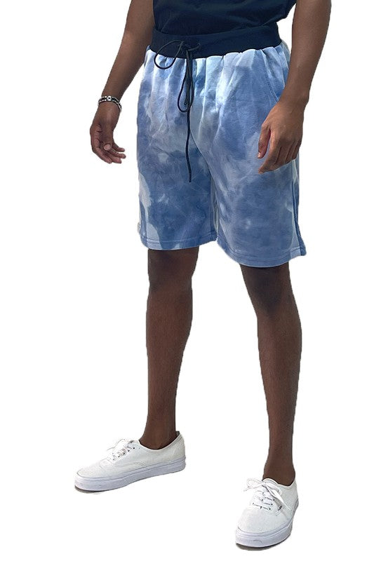 Weiv Mens Tye Dye Sweat Shorts - Snag N' Style