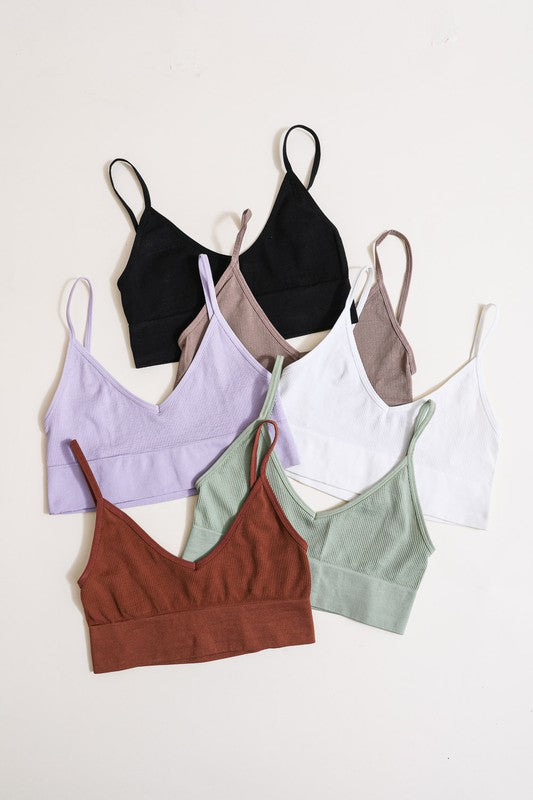 Low Back Seamless Bralette - Snag N' Style