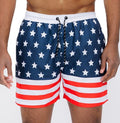 American Flag Swim Shorts - Snag N' Style