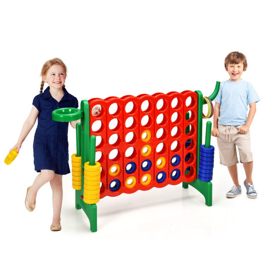 2.5Ft 4-to-Score Giant Game Set-Green - Snag N' Style