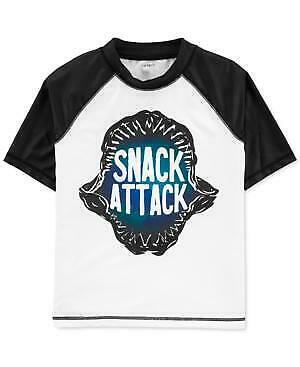 Carters Little Boys Snack Attack Rash Guard T-Shirt - Snag N' Style