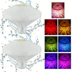 2-Pack: LED Color Changing Floating Pool Lights with 8 Modes Lighting - Snag N' Style