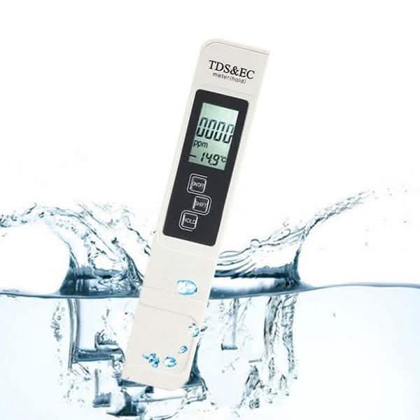 2-Pieces: PH Meter TDS EC LCD Water Purity PPM Filter Hydroponic Pool Tester Tool - Snag N' Style
