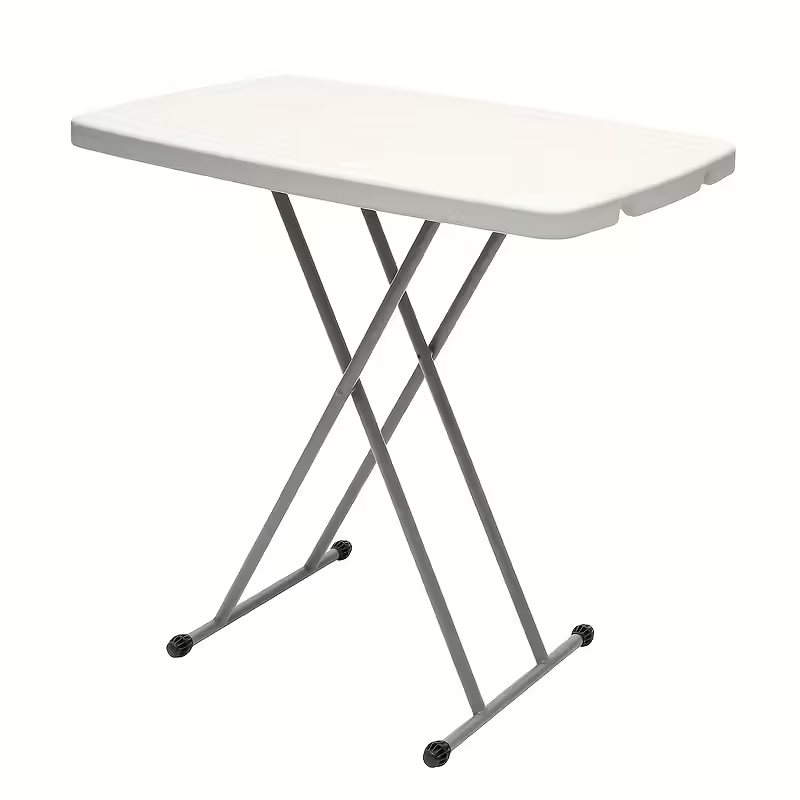 4ft/6ft Portable Plastic Folding Table – Indoor & Outdoor Dining - Snag N' Style