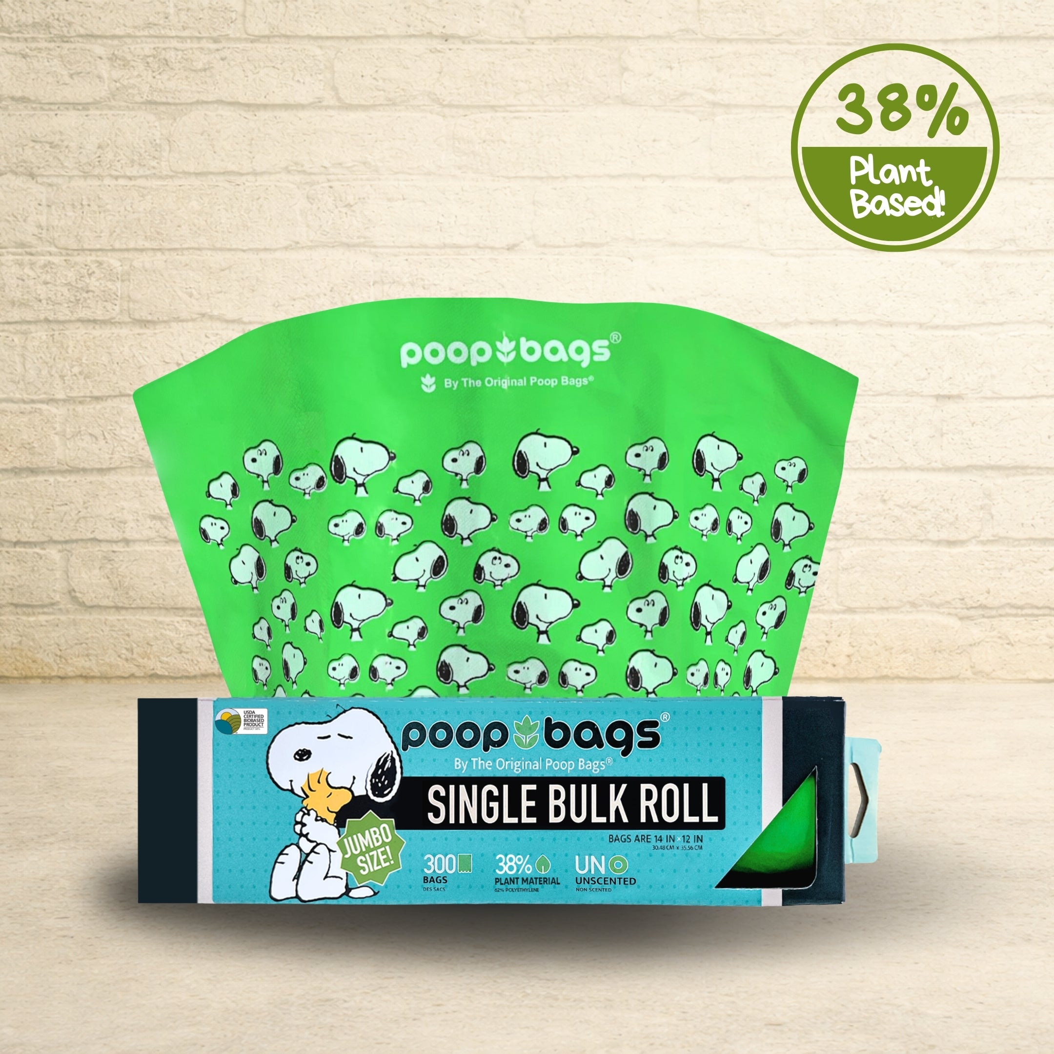 Snoopy® Jumbo Bulk Roll Poop Bags