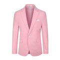 Mens Solid Color Single Vent 1 Button Blazer - Snag N' Style