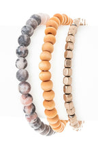 Mix Beads Stretch Bracelet Set - Snag N' Style