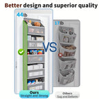 5-Tier Over-the-Door Storage Box Organizer - Snag N' Style