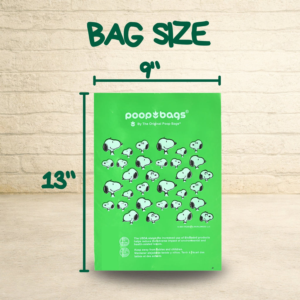 Snoopy® Jumbo Bulk Roll Poop Bags