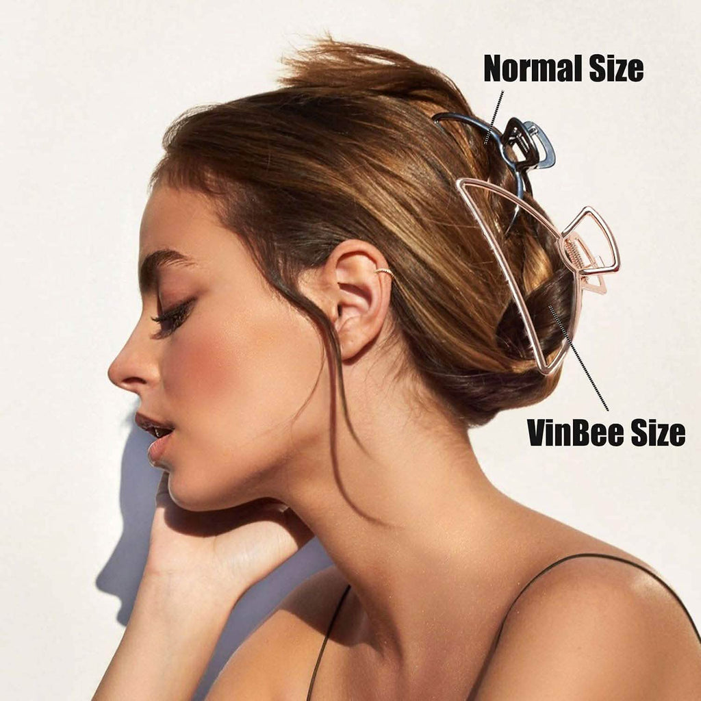3-Pack: Metal Hair Clips - Snag N' Style