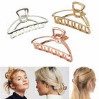 3-Pack: Metal Hair Clips - Snag N' Style