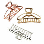 3-Pack: Metal Hair Clips - Snag N' Style
