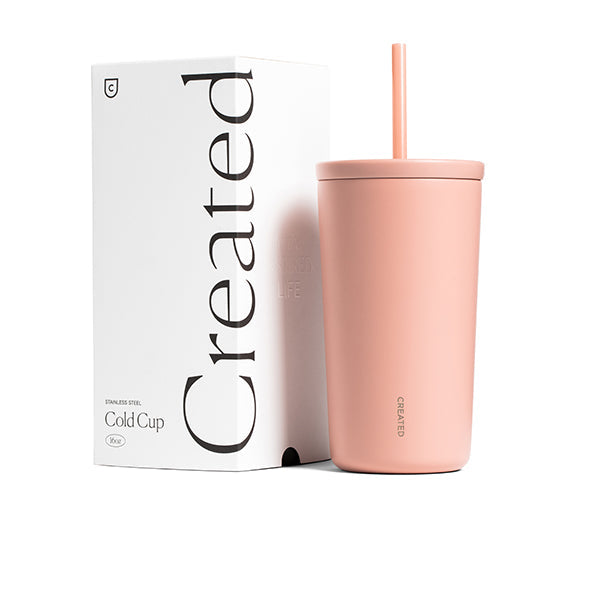 16oz Cold Cup - Eraser Pink - Snag N' Style