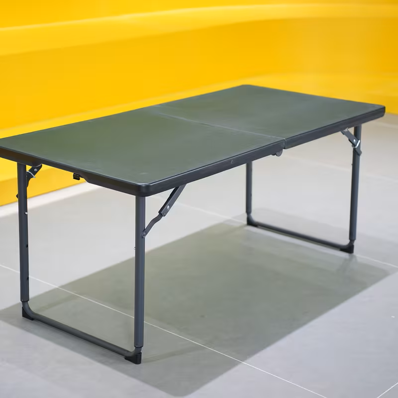 4ft/6ft Portable Plastic Folding Table – Indoor & Outdoor Dining - Snag N' Style