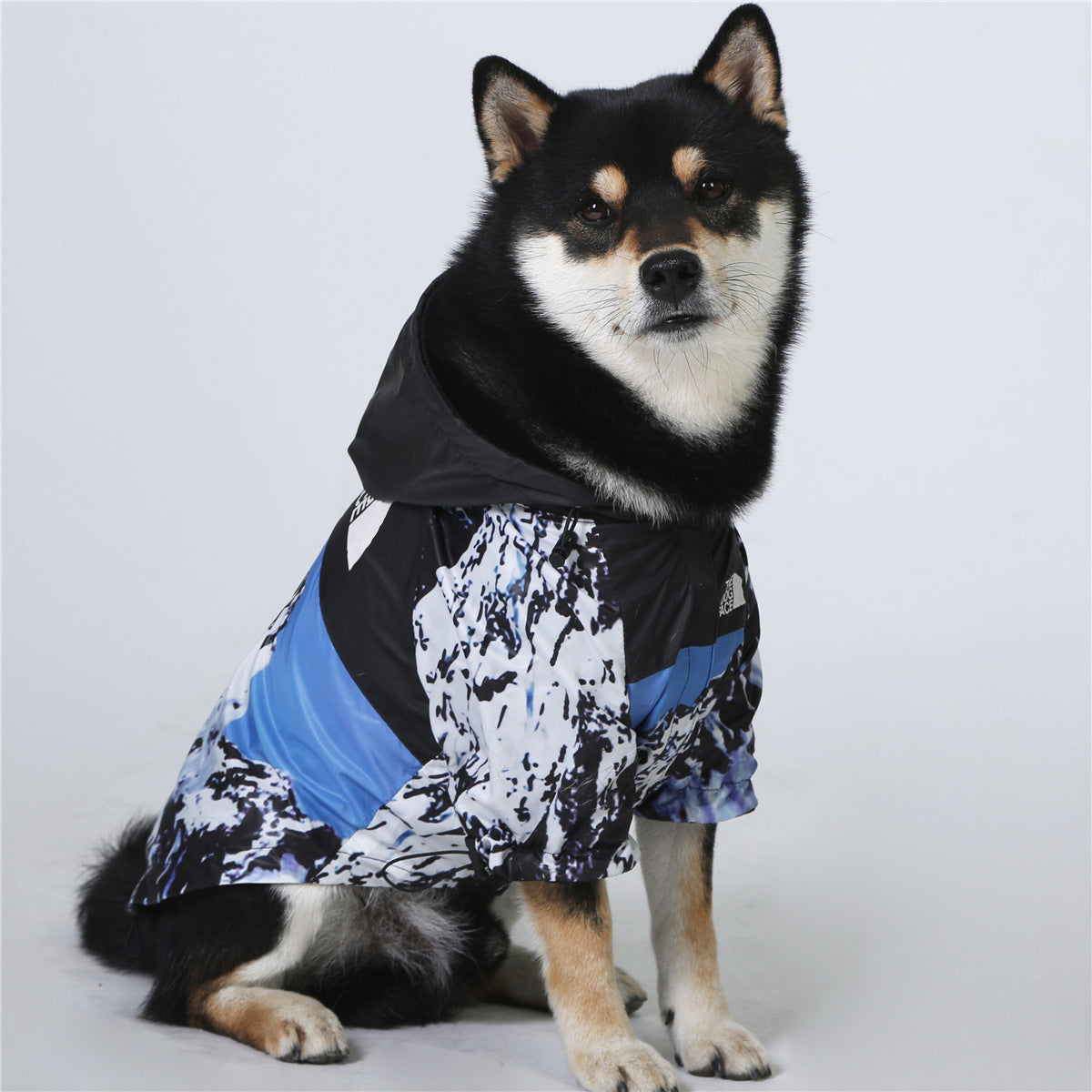 Windproof And Rainproof Dog Clothes Large Dog Raincoat Dog Pet Shell Jacket - Snag N' Style