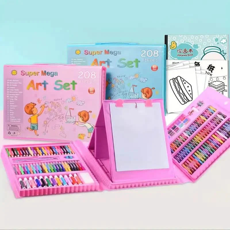 208pcs Extra Large All-in-One Art Supplies Set - Snag N' Style