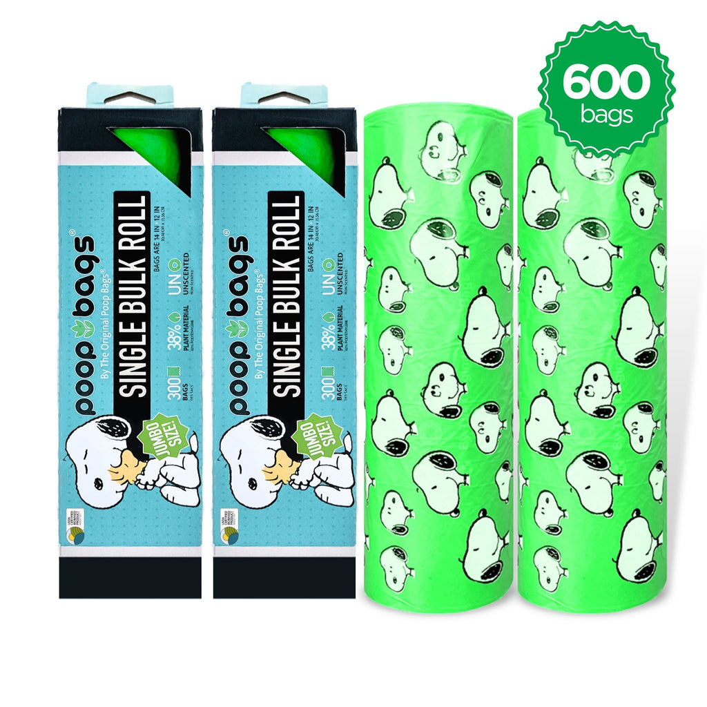 Snoopy® Jumbo Bulk Roll Poop Bags