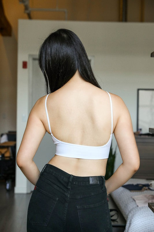 Low Back Seamless Bralette - Snag N' Style