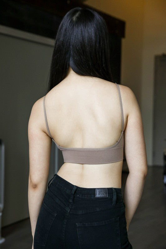 Low Back Seamless Bralette - Snag N' Style