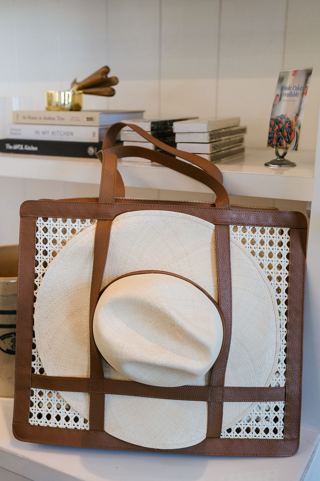 Large Rattan Tote - Snag N' Style