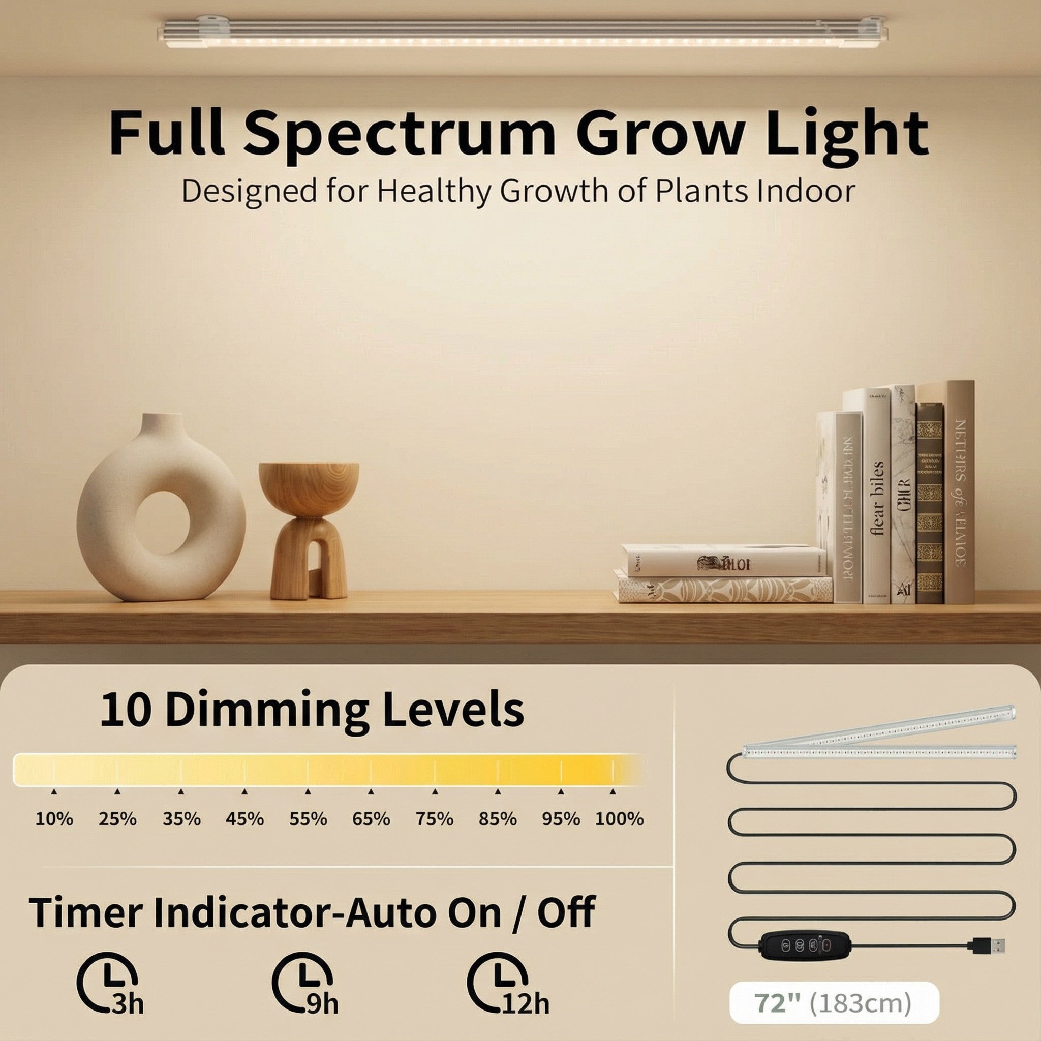 5-Tier Metal Display Shelf with LED Lights - Snag N' Style