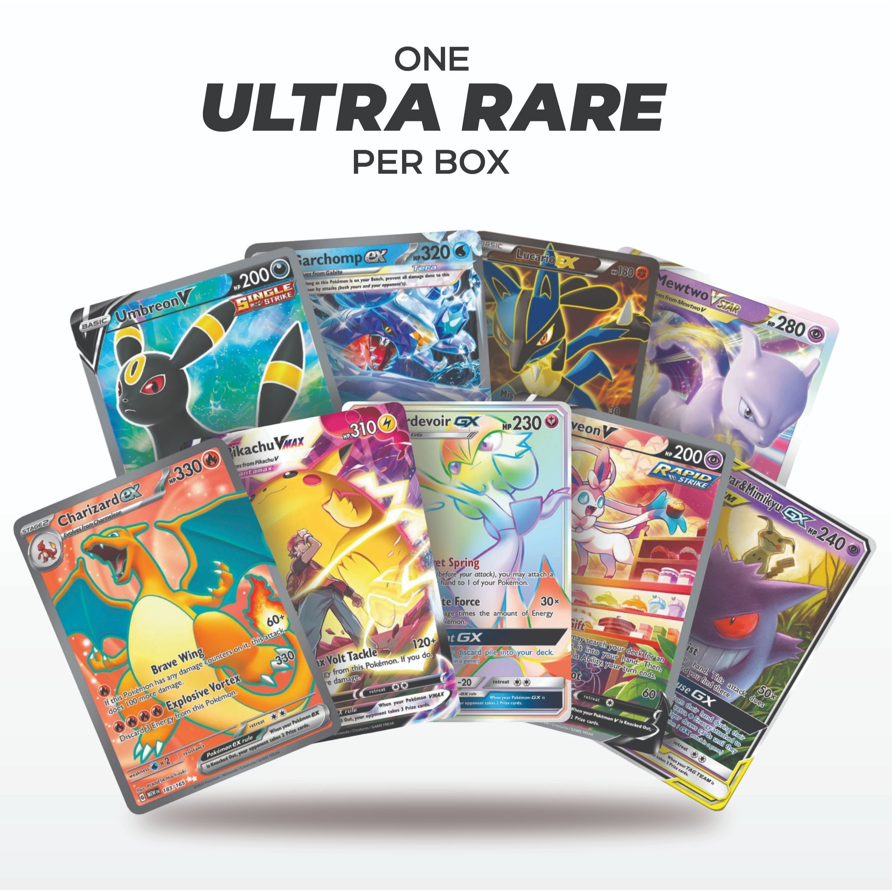 Pokémon Ultra Rare Battle Bundle – 100+ Cards Guaranteed - Snag N' Style