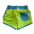 neon fish hybrid shorts - Snag N' Style