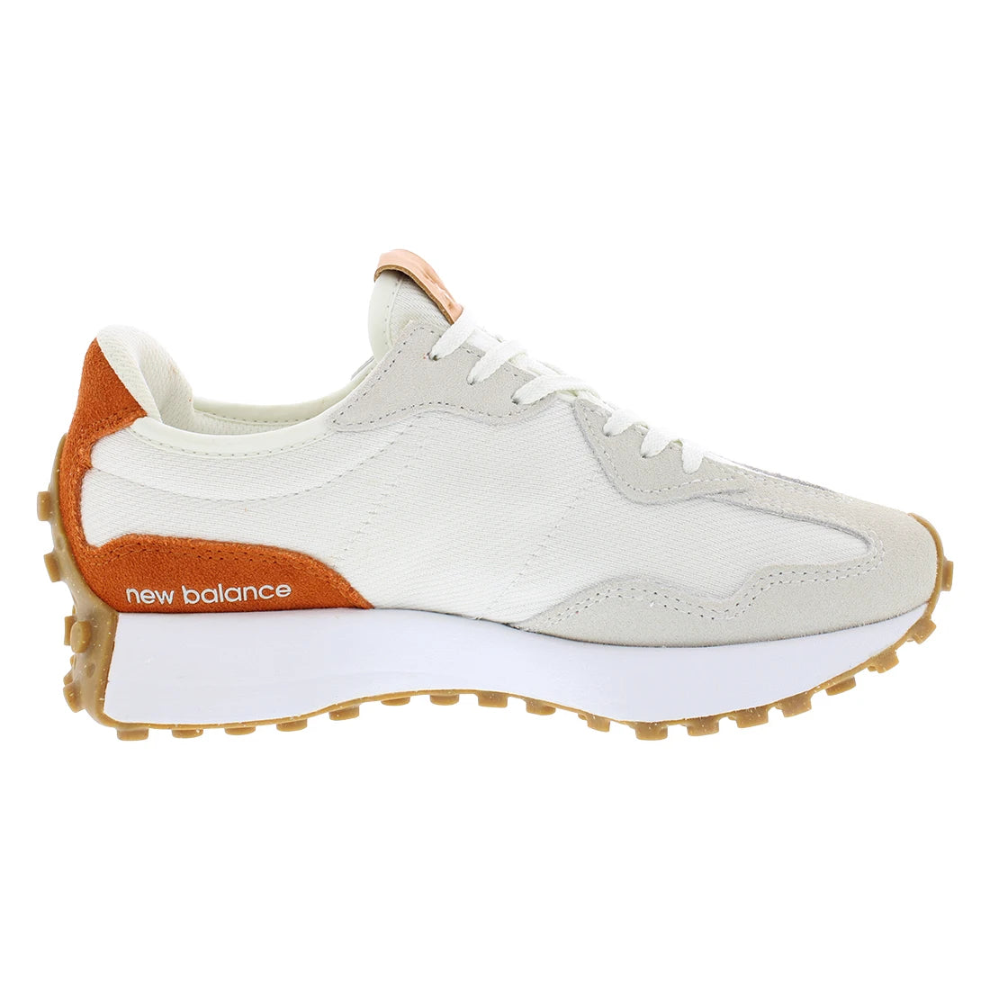 New Balance 327 Women's Sneakers – White/Brown | Sizes 5–10