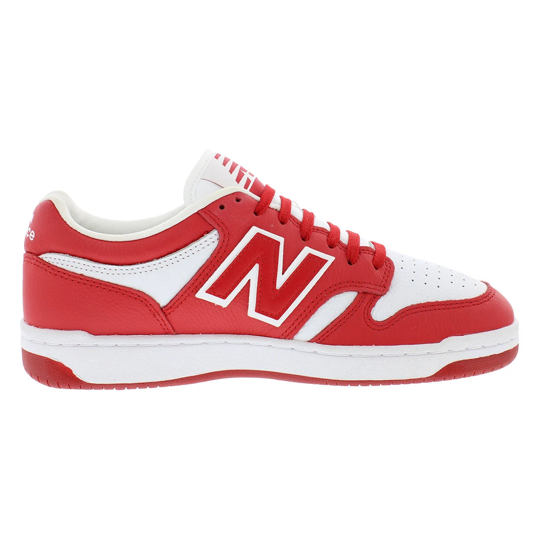 New Balance 480 Men's Sneakers – Red/White | Sizes 8–14